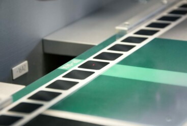 RFID Etiketten Programmierung. Etikettenproduktion. herpa print
